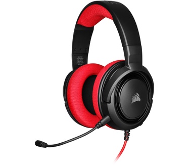 Corsair HS35 Stereo Gaming Headset - Zwart/Rood