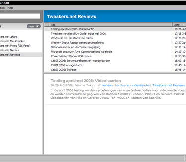 Feedreader 3.01 (groot)