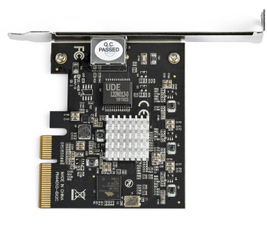 Startech.com 5G PCIe Netwerk Adapter Kaart, NBASE-T & 5GBASE-T 2.5BASE-T PCI Express Netwerk Interface Adapter, 5GbE/2.5GbE/1GbE Multi Gigabit Ethernet Workstation NIC, 4 Speed LAN Kaart