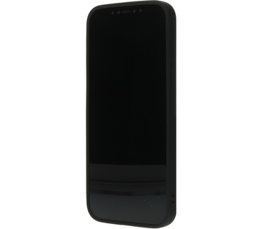 Mobiparts Silicone Cover Apple iPhone 12 Pro Max Black