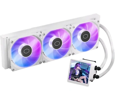 Cooler Master MasterLiquid Core LCD 360 4-inch Wit