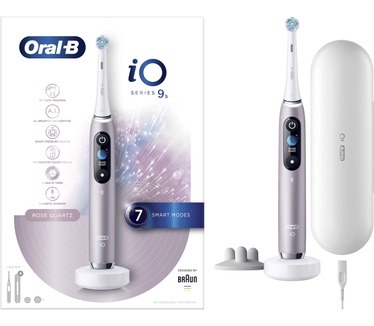 Oral-B iO - 9s - Elektrische Tandenborstel Roze Powered By Braun