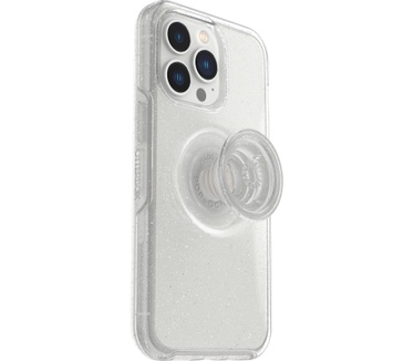 Otterbox OtterBox Otter+Pop-hoesje voor iPhone 13 Pro Max / iPhone 12 Pro Max, schokbestendig, valbestendig, beschermhoes met PopSockets PopGrip, 3x getest volgens militaire standaard, transparant