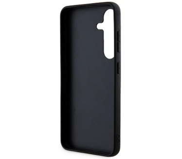 Guess 4G Stripe Back Case - Samsung Galaxy S24 (S921) - Grijs Zwart