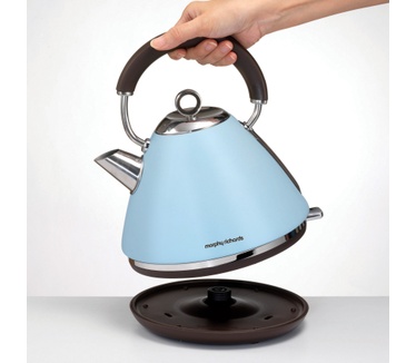 Morphy Richards Waterkoker Retro Accents Azur Blauw