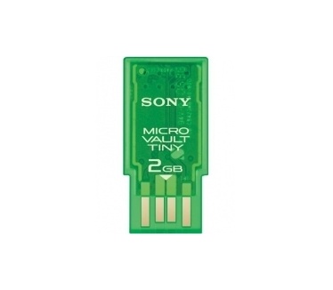 Sony Micro Vault Tiny 2GB Groen