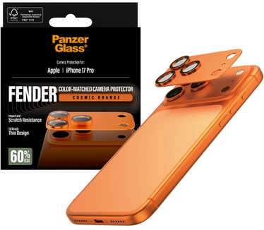 PanzerGlass PanzerGlass® Fender Camera Protector Cosmic Orange iPhone 17 Pro