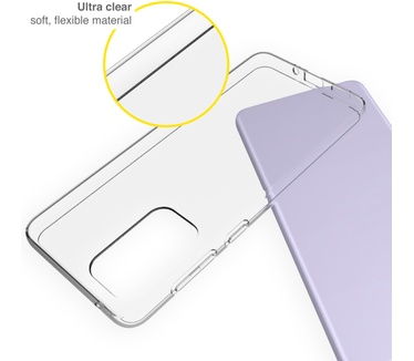 Accezz Clear Backcover Samsung Galaxy A33 - Transparant