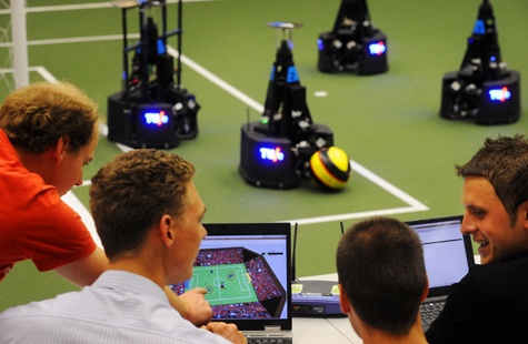 Tue voetbalrobotteam