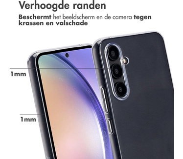 Accezz 100% Recycled Clear Backcover Samsung Galaxy A54 (5G)