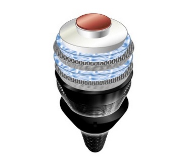 Avinity 2m Antenna Coax Zwart