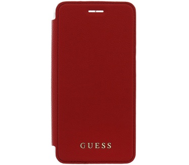 Guess IriDescent Book Case - Apple iPhone 7 Plus (5.5") - Rood Rood