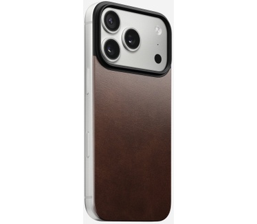 Nomad Mag Leather Back (iPhone 17 Pro) Bruin