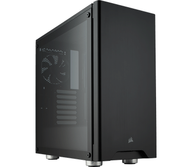 Corsair Carbide Series 275R Tempered Glass Black