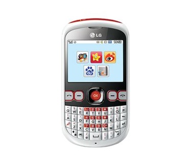 LG C300 Papy Whiteorange Rood (Vodafone-prepaid)