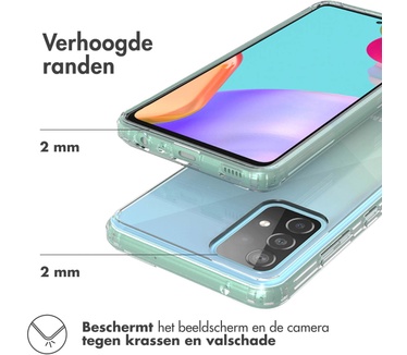 Accezz Xtreme Impact Backcover Samsung Galaxy A52(S) (5G/4G) - Transparant