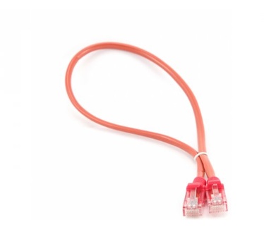 Gembird PP12-0.5M/R CABLE UTP CAT5e 0.5m Red