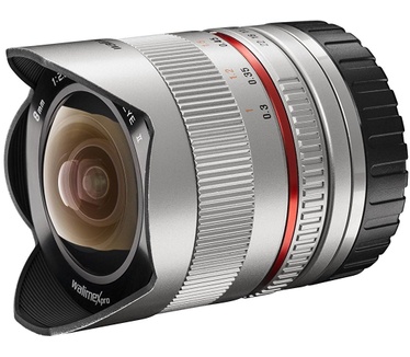 Walimex Pro 8mm f/2.8 Fis-Eye II (Sony-E) Zilver