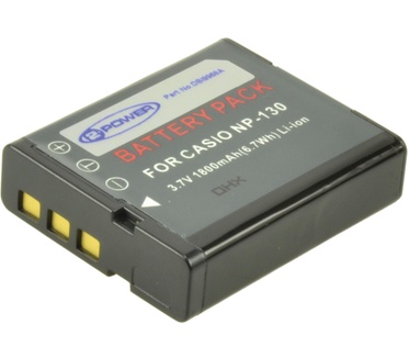 2-Power Digital Camera Battery 3.7V 1400mAh