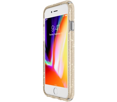Speck Presidio Clear + Glitter Apple iPhone 6/6S/7/8 Clear/Gold Glitter
