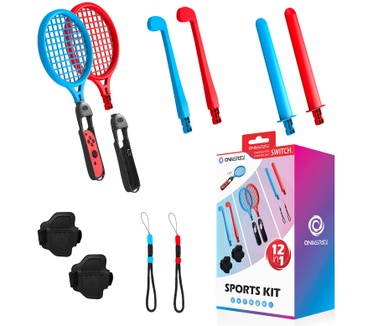 Oniverse Pack de 12 accessoires pour Nintendo Switch