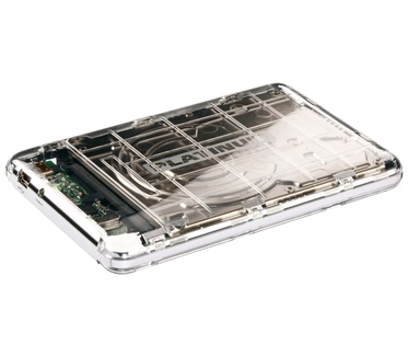 Bestmedia Platinum MyDrive USB 2.0 1.5TB Transparant