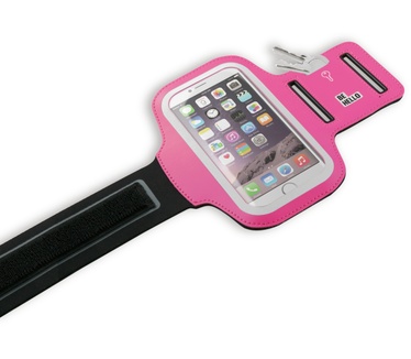 BeHello Universal Sportsarmband XL Grey Pink