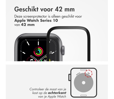 Accezz 2x Screenprotector met applicator