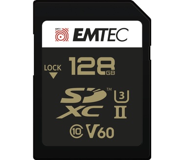 Emtec SDXC UHS-II U3 V60 SpeedIN Pro+ 128GB