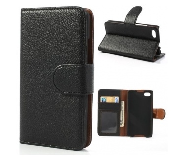 qMust Wallet Case met stand BlackBerry Z30 (black)