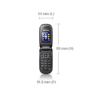 Samsung E1150 Rood