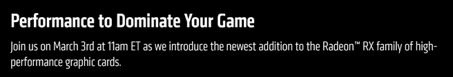 AMD Where Gaming Begins 3 maart 2021 RX 6000