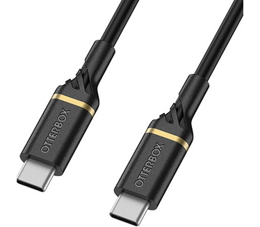 Otterbox EU Wall Charger 20W - 1X USB-C 20W USB-PD + USB C-C Cable 1m, zwart
