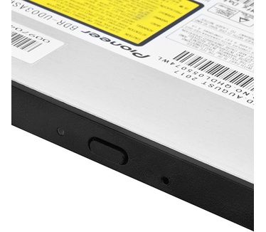 Silverstone SST-TOB04. Kleur van het product: Zwart, Laadmechanisme: Lade. Interface: SATA, Optische drive type: BD,BD-R,BD-R DL,BD-RE,CD,CD-R,CD-RW,DVD,DVD+R,DVD+RW,DVD-R,DVD-R DL,DVD-RAM,DVD-RW, Drive, omvang buffer: 4 MB. Schrijfsnelheid CD: 24x, DVD+R