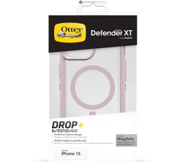 Otterbox Defender XT Clear voor MagSafe Series voor Apple iPhone 16e/15/14/13, Mountain Frost