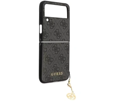 Guess 4G Charms Back Cover Samsung Galaxy Z Flip 4 (F721) Grijs