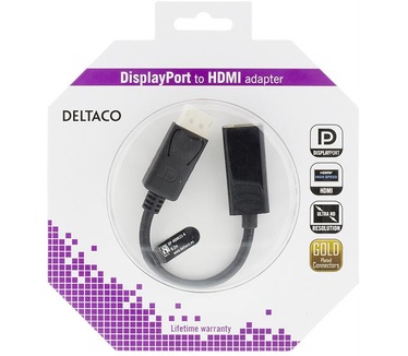 Deltaco DP-HDMI23-K