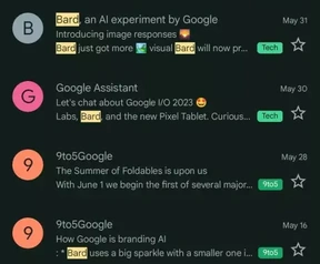 De 'oude' Gmail-zoekresultaten