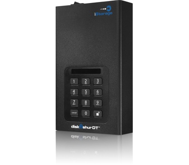 iStorage diskAshur DT HDD USB3.0 6TB Zwart