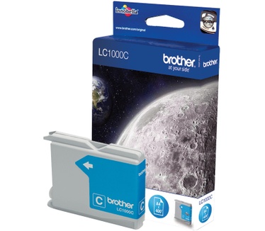 Brother LC-1000C Cartridge, Origineel (Cyaan)