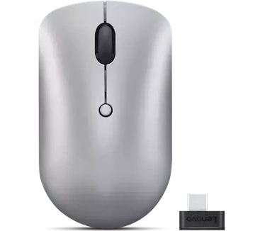 Lenovo 540 compacte draadloze muis met USB-C-ontvanger grijs, GY51D20869