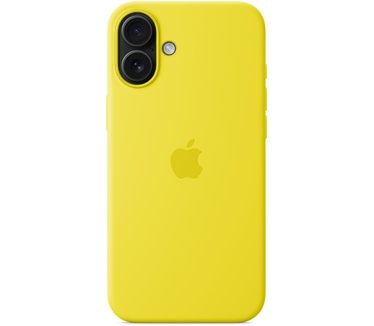 Apple Siliconen Back Cover met MagSafe - iPhone 16 Plus Geel
