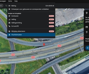 Google Earth vluchtsimulator