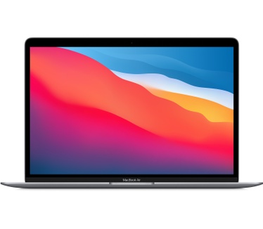 Apple MacBook Air 2020 M1, 8GB ram, 8-core GPU, 256GB ssd, Spacegrijs (Qwertz DE)
