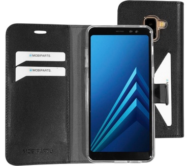 Mobiparts Classic Wallet Case Samsung Galaxy A8 (2018) Black