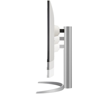 LG 27UP85NP-W Zilver, Zwart