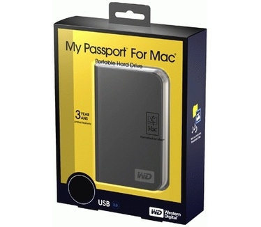 WD Passport 320GB Grijs