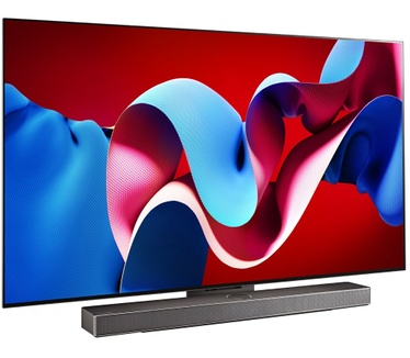 LG OLED evo C4 83" (buitenlands model) Bruin