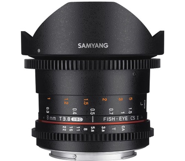 Samyang Optics 8mm T3.8 VDSLR UMC Fish-eye CS II (Pentax K)