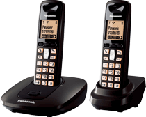 Panasonic KX-TG6402 Duo draadloze telefoon zwart